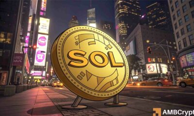 Solana 鲸鱼持有 44K SOL，价值 837 万美元——下一个目标是 218 美元？