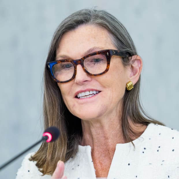 凯茜·伍德投资3000万美元的下跌加密货币股票